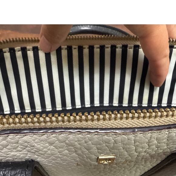 Kate Spade Black and Cream Satchel - Picture 16 of 16